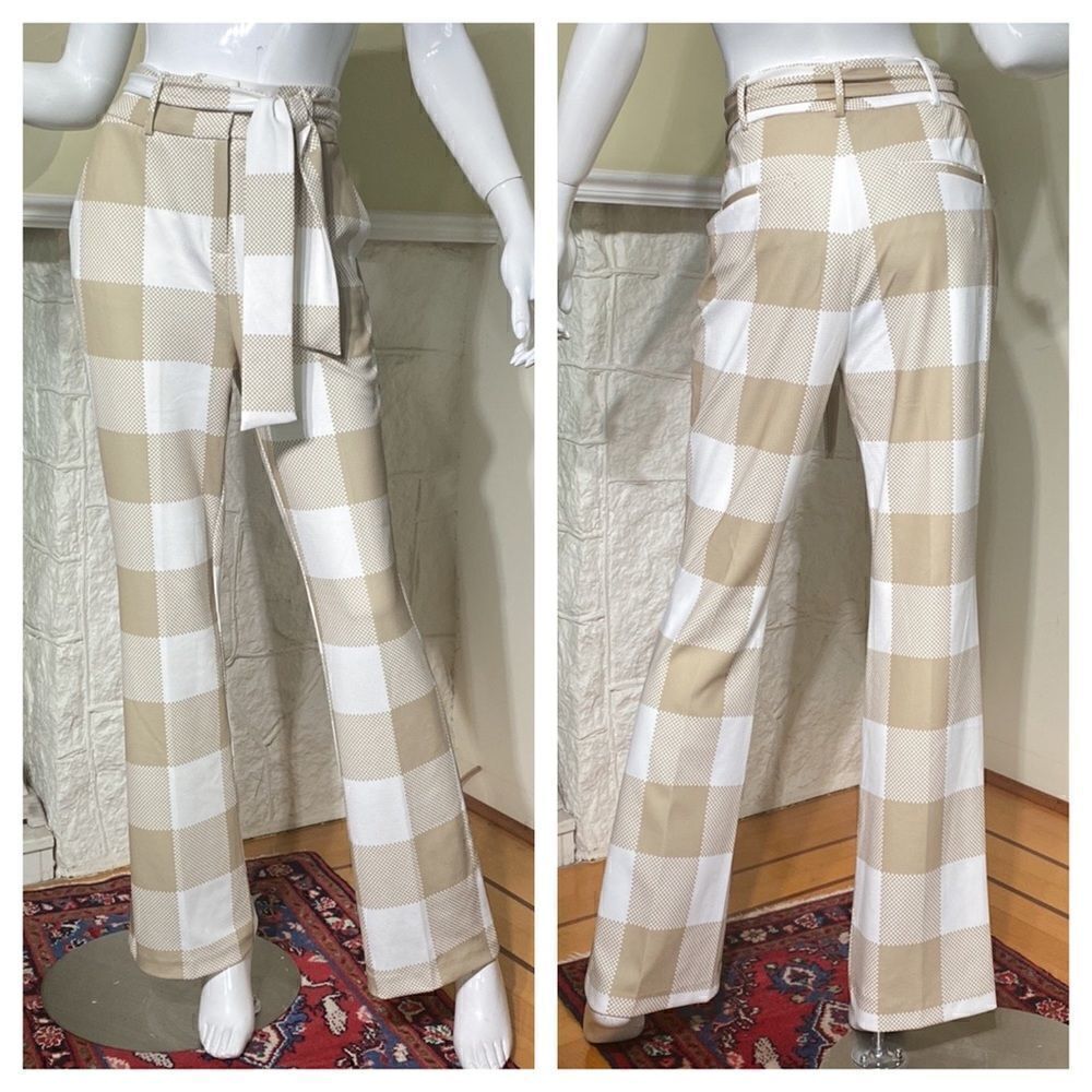 7th Avenue New York & Co. 60’s Inspired Plaid Pants